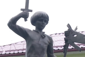 Пам'ятник Джурі у селі Лісоводи Хмельницької області