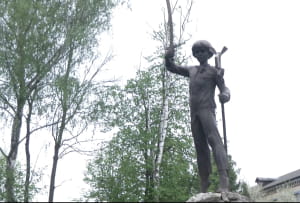 Пам'ятник Джурі у селі Лісоводи Хмельницької області