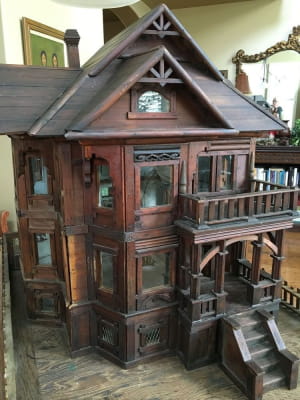 Вікторіанський ляльковий будиночок, кінець 1800-х років