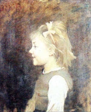 Три улыбки. Девочка