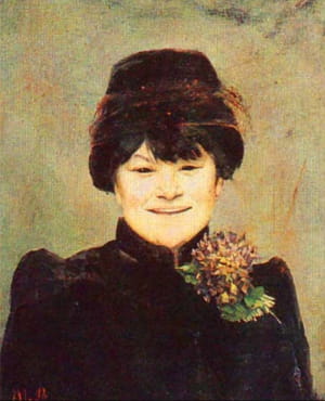 Три улыбки. Женщина