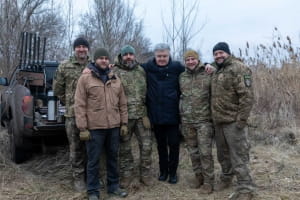 Військові побратими Петра ПОрошенка