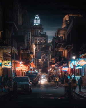 Бурбон-стрит, Новый Орлеан