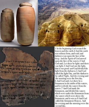 В 1947 году молодой пастух в Иордании выявил пещеру в поисках потерянного животного. Внутри он нашел большие глиняные кувшины, закрытые крышками. Эти кувшины содержали свитки Мертвого моря, древнейшие сохранившиеся рукописи книг, которые позже были включе