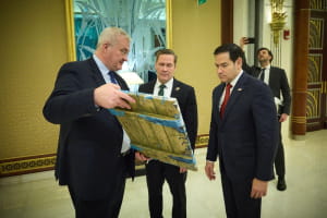 Сибіга подарував Рубіо ікону
