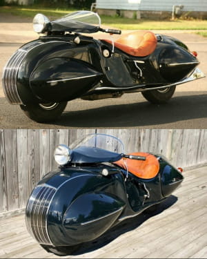 Henderson Model 1930 KJ Streamline