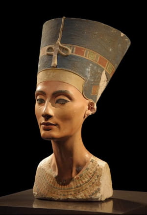 Bust of Nefertiti (circa 1345 BC)