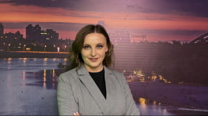 Телеведуча "5 каналу" Анна Мірошниченко в образі Orsay