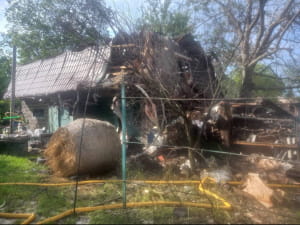 Наслідки обстрілу Київщини