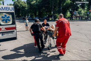 Наслідки обстрілу Сум