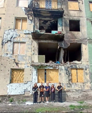 Чествование памяти погибших детей во время войны
