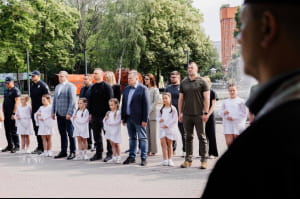 Чествование памяти погибших детей во время войны
