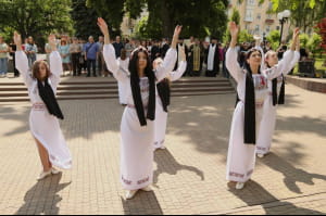 Чествование памяти погибших детей