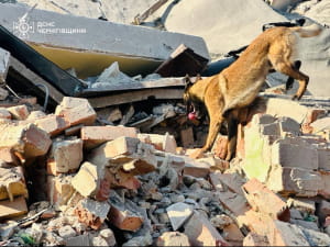 Наслідки обстрілу Чернігова