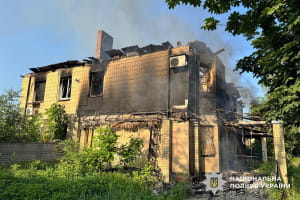 Наслідки обстрілу Донеччини