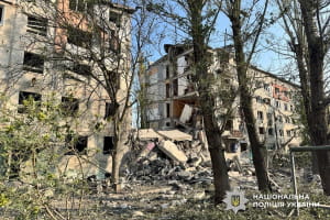 Наслідки обстрілу Донеччини