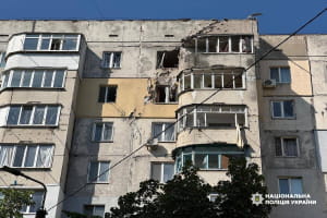 Наслідки обстрілу Херсонщини