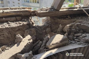 Наслідки обстрілу Херсонщини