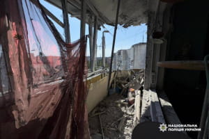 Наслідки обстрілу Херсонщини