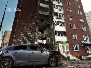 Нічна атака на Київ