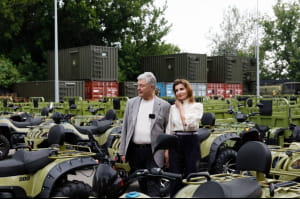 100 квадроциклів для ЗСУ 
