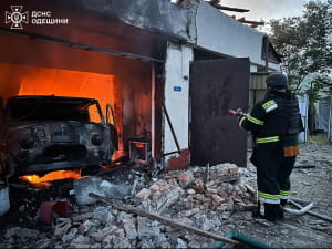 Наслідки обстрілу Одещини