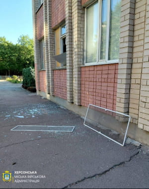 Обстріл Херсона росіянами