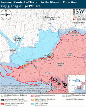 Мапа ISW