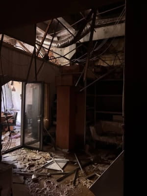 последствия обстрела