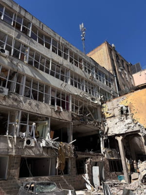 последствия обстрела