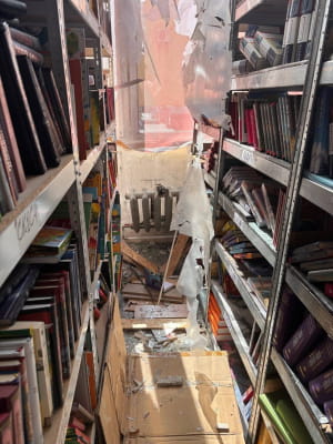 последствия обстрела