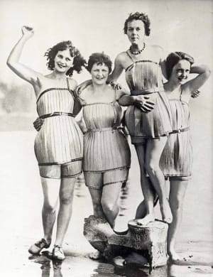 Деревянный купальник в штате Вашингтон, 1929 год