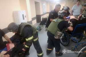 Последствия обстрелов Днепропетровщины