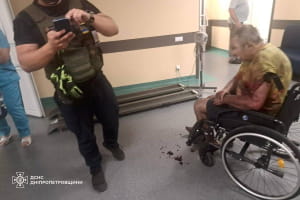Последствия обстрелов Днепропетровщины