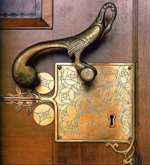 Дверна ручка в стилі модерн, 1905 рік