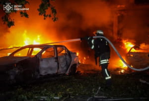 Наслідки обстрілу Одеси
