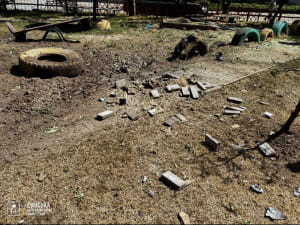 Наслідки обстрілу Сум