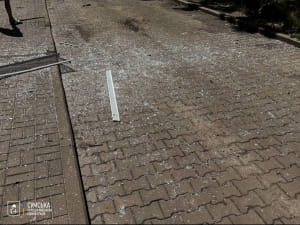 Наслідки обстрілу Сум