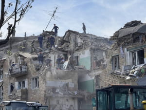 Обстрел Киева 28.08.25