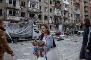 Обстрелы Киева 28.08.25.