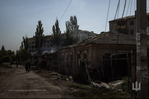 Удар "Искандером" по Славянску (28.08.2025)