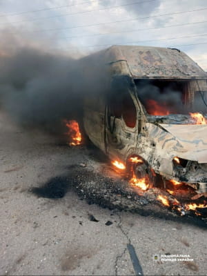 Последствия атаки на Херсонскую область