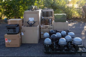 Петро Порошенко привіз військову допомогу на Південь