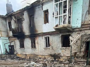 Последствия обстрела Константиновки