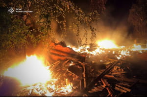 россияне атаковали одно из подразделений ГСЧС в городе Нежин.