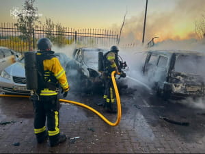 Наслідки обстрілу Київщини