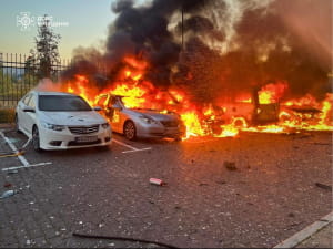 Наслідки обстрілу Київщини