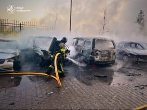 Наслідки обстрілу Київщини