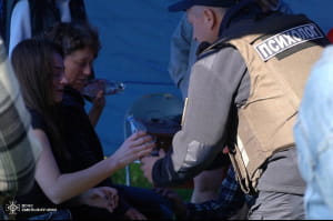 Последствия обстрела Хмельницкой области