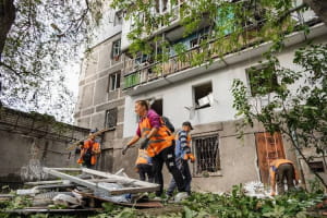 Атака рф на Днепр 